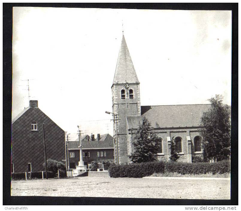 PERSFOTO " HEESTERT Kerk " 12.5 X 10.5cm - Zwevegem