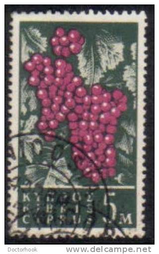 CYPRUS    Scott #  207  F-VF USED - Gebruikt