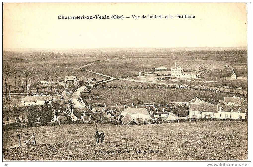 CHAUMONT EN VEXIN Vue De Laillerie Et La Distilerie - Chaumont En Vexin