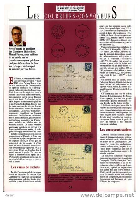 La Philatélie Française N°472 Octobre 1993  Organe Officiel  TBE