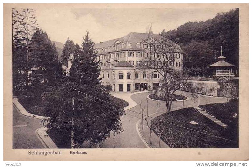 Schlangenbad - Kurhaus - Schlangenbad