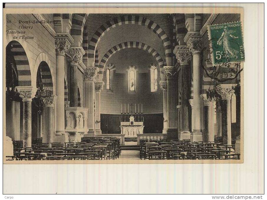 PONT-DE-CHÉRUY. - Intérieur De L'église. - Pont-de-Chéruy