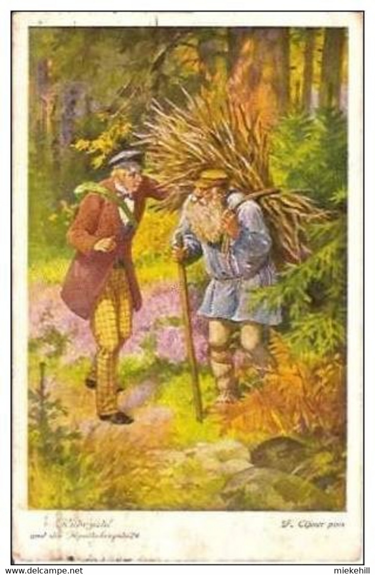 RUBEZAHL UND DER APOTHEKERGEHILFE-illustrateur -pharmacie-botanique-plantes Medicinales - Avant 1900