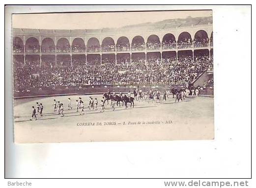 CORRIDA DE TOROS .- Paséo De La Cuadrilla   1850 - Corridas