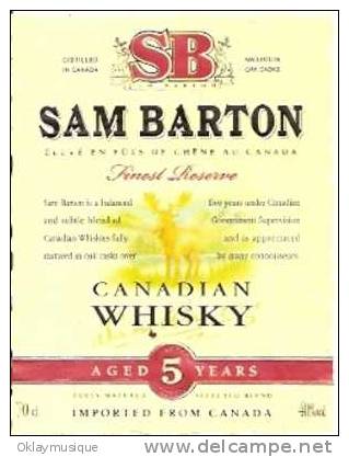 Whisky Sam Barton - Whisky