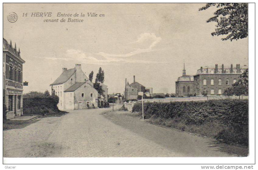 14 - HERVE  -  Entrée De La Ville En Venant De Battice - Herve