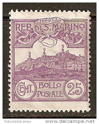 SAN MARINO - Sassone # 111 - (**) - Unused Stamps