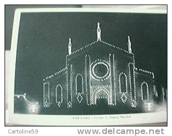 VIGEVAN PAVIA CHIESA  S. PIETRO NOTTE ILLUMINATA N1950? BL12254 - Vigevano