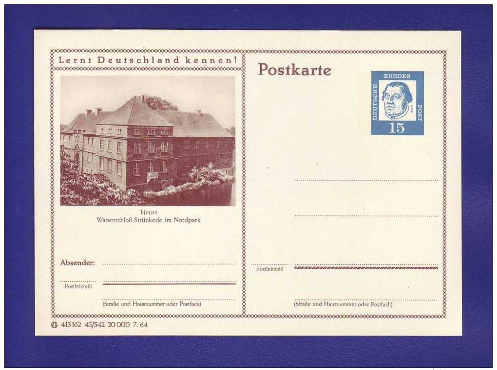 Postkarte Herne, 1964 - Herne