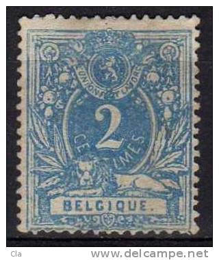 27 B  Nuance  (*)  Cob 390 - 1869-1888 Lion Couché