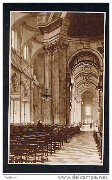 Judges Real Photo Postcard St Paul's Cathedral London -  Ref 246 - St. Paul's Cathedral