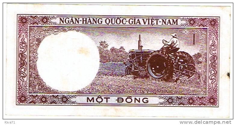 1 Dong "  Viet-Nam SUD"   P15        Ro 76 78 - Viêt-Nam