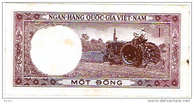 1 Dong "  Viet-Nam SUD"   P15        Ro 76 78 - Vietnam