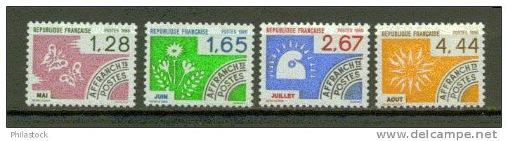 FRANCE PREOBLITERE N° 190 à 193 ** - 1964-1988