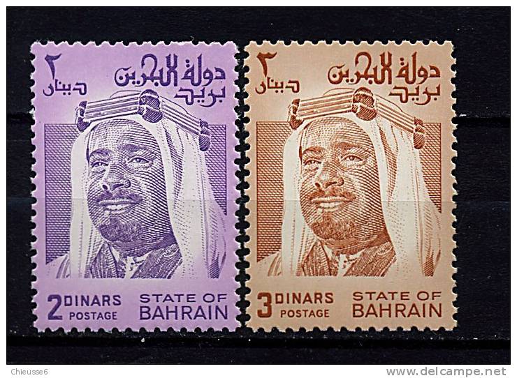 Bahrain ** N° 285/286 - Série Courante. Cheik Al-Khalifa - Bahreïn (1965-...)