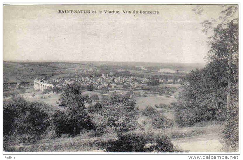 Carte Postale  18. Saint-Satur  Trés Beau Plan - Saint-Satur