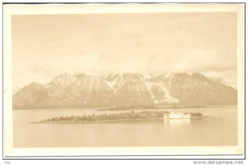 FC954 Atlin Lake Mount Atlin SS Tarahne British Columbia Canada RPPC - Sonstige & Ohne Zuordnung