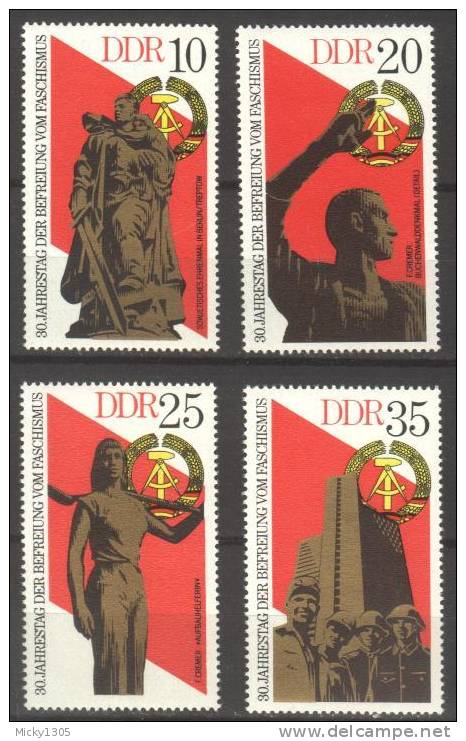 DDR / GDR - Mi-Nr 2038/2041 Postfrisch / MNH ** (v313) - Ungebraucht