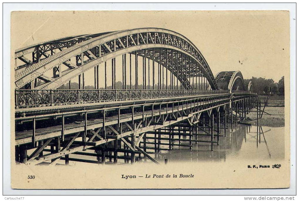 P6 - LYON 4 - Le Pont De La Boucle (Carte PRECURSEUR) - Lyon 4