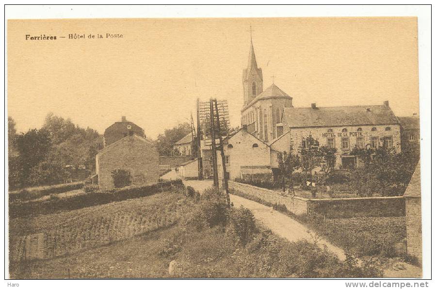 FERRIERES - Hotel De La Poste   (854)r - Ferrières