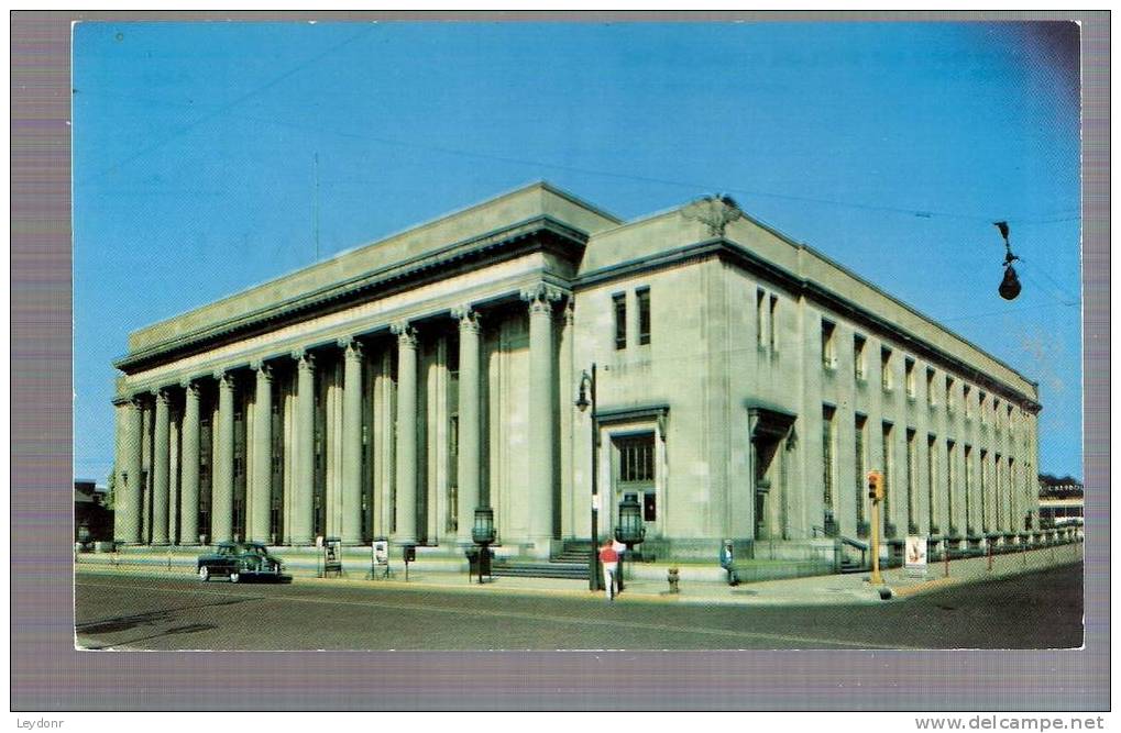 Illinois - United States Post Office And Federal Building - Rockford - Bennington