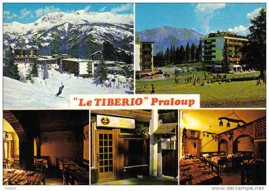 Carte Postale 04.  Pra-Loup   Chez Ange Et Fernand  Restaurant "Le Tibero"  Trés Beau Plan - Autres & Non Classés