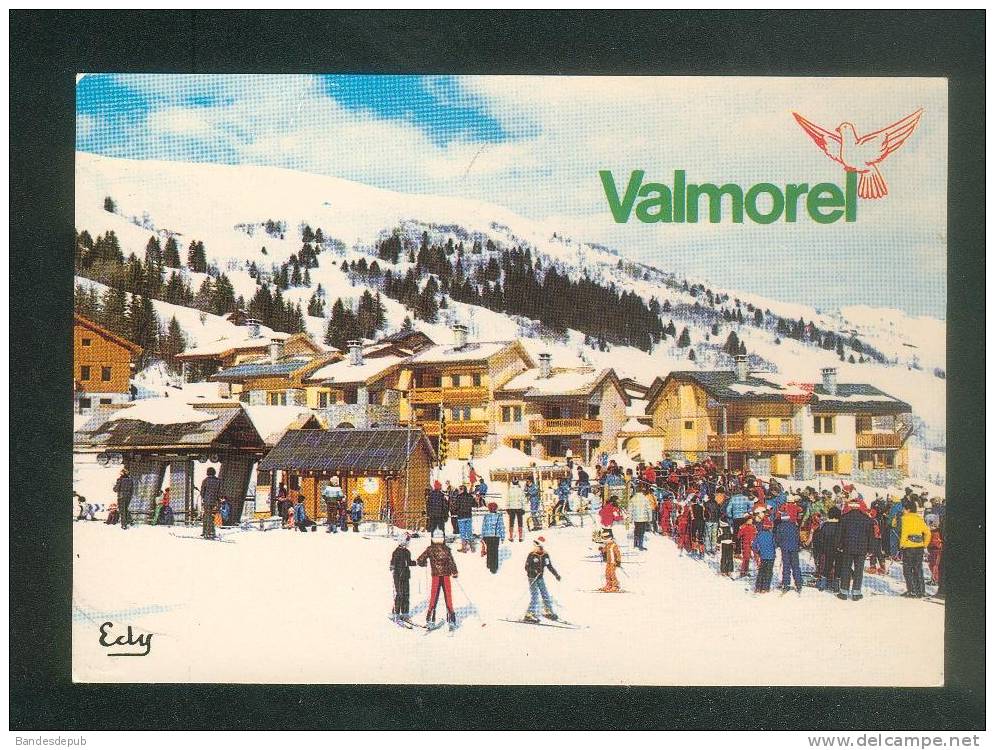 CPSM - Valmorel (73) - Le Village Des Teppes ( Animée Ski Skieur Sport D'hiver EDY ) - Valmorel