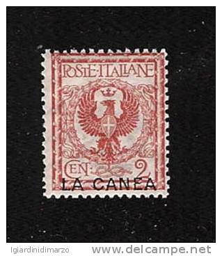 LA CANEA - Uffici Postali All'estero - 1906: Valore Nuovo S.t.l. Da 2 C. Soprastampato - In Ottime Condizioni - DC2152. - La Canea