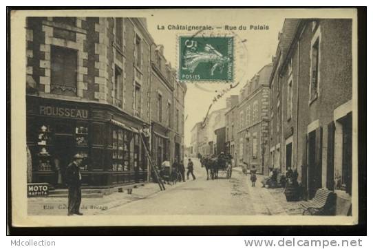 85 LA CHATAIGNERAIE - Rue Du Palais (glacée) - La Chataigneraie