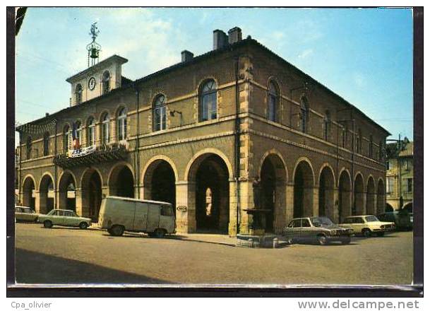 32 FLEURANCE Hotel De Ville, Mairie, Halle, Halles, J7, Renault 16, Ed Théojac, CPSM 10x15, 1978 - Fleurance