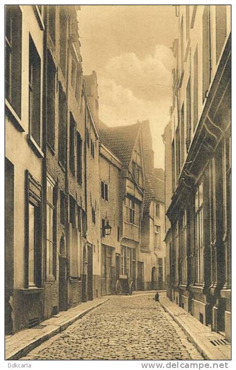 Anvers - Oude Gevels Van De Stoel Straat - Antwerpen