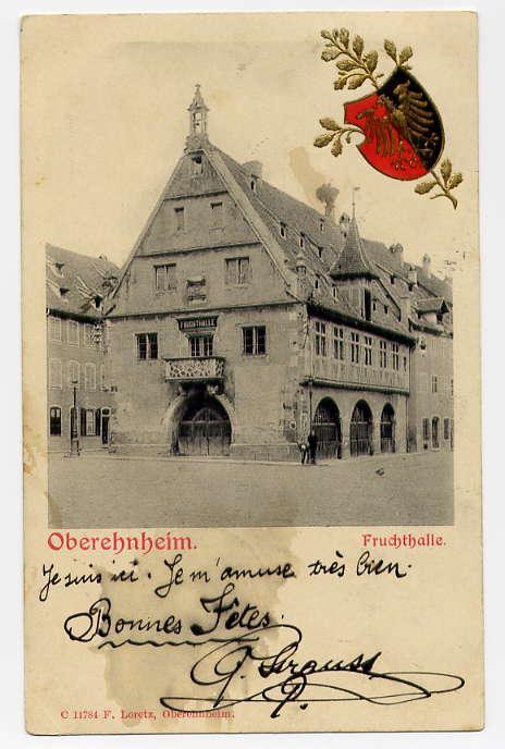 Oberehnheim   Fruchthalle - Elsass