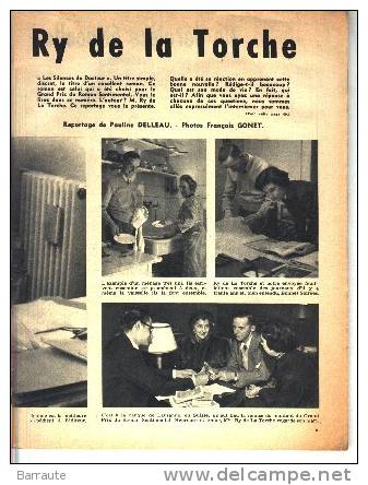 BONNES SOIREES Du 29/01/1956 N° 1772 . Reportage Sur RY De La TORCHE  2 Pages 5 Photos - Lifestyle & Mode