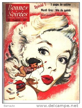 BONNES SOIREES Du 12/02/1956 N° 1774 . 2 Pages Dessins De E.PAAPE Sur Mardi GRAS. - Moda