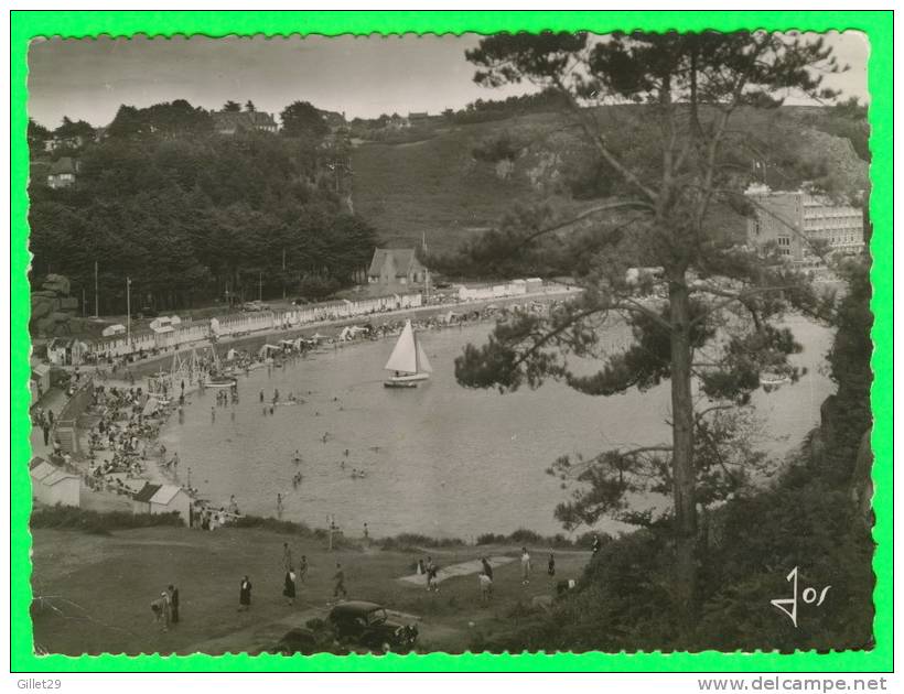 TRÉBEURDEN (22) - LA CONQUE DE LA PLAGE DE TRESMEUR VUE DU CASTEL - ÉDIT. JOS - ÉCRITE - - Trébeurden