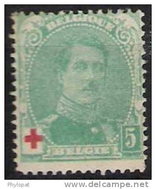 BELGIQUE 1914 N°129 Neuf **  Affaire 25% Cote - 1914-1915 Red Cross