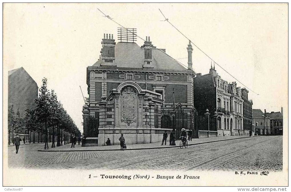 59 - NORD - TOURCOING - BANQUE De FRANCE - Tourcoing