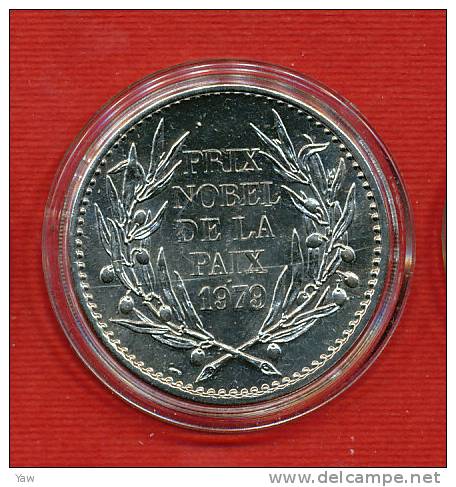 MEDAILLE MERE TERESA - PRIX NOBEL DE LA PAIX 1979. FDC - Autres & Non Classés