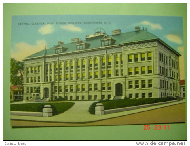 4083  UNITED STATES USA   MANCHESTER HIGH SCHOOL     AÑOS / YEARS / ANNI  1930 - Manchester