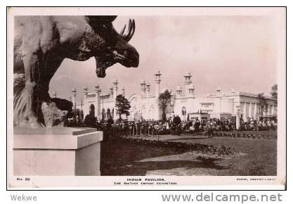 GBG042a/ Empire-Ausstellung Wembley 1925, EXPO-card, Marke, Sonderstempel - Briefe U. Dokumente