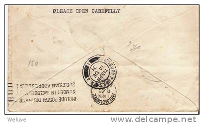 GBG046/ Experimental Air-Mail, England-Australien 1931 - Briefe U. Dokumente