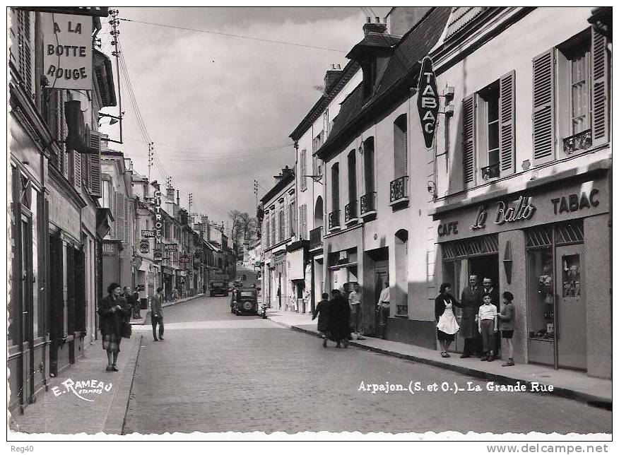 D91 - ARPAJON  -   LA GRANDE RUE  - (GF) - Arpajon