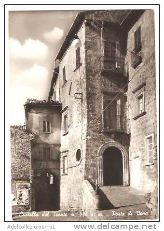 14085)cartolina Illustratoria  Civitella Del Tronto - Porta Vena - Teramo