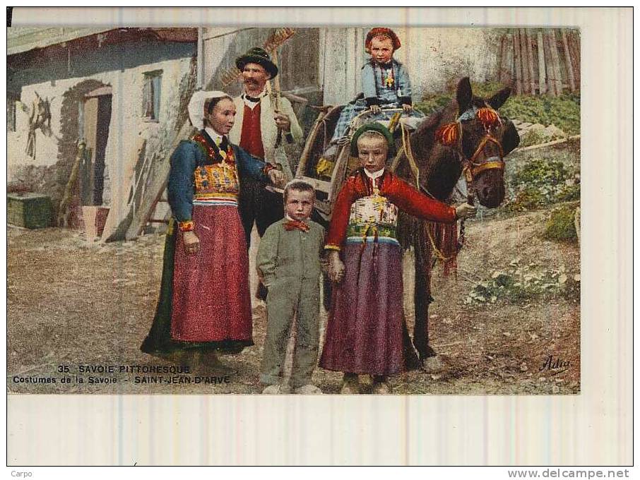 Costumes De Savoie. SAINT-JEAN-D´ARVES. - Chamoux Sur Gelon