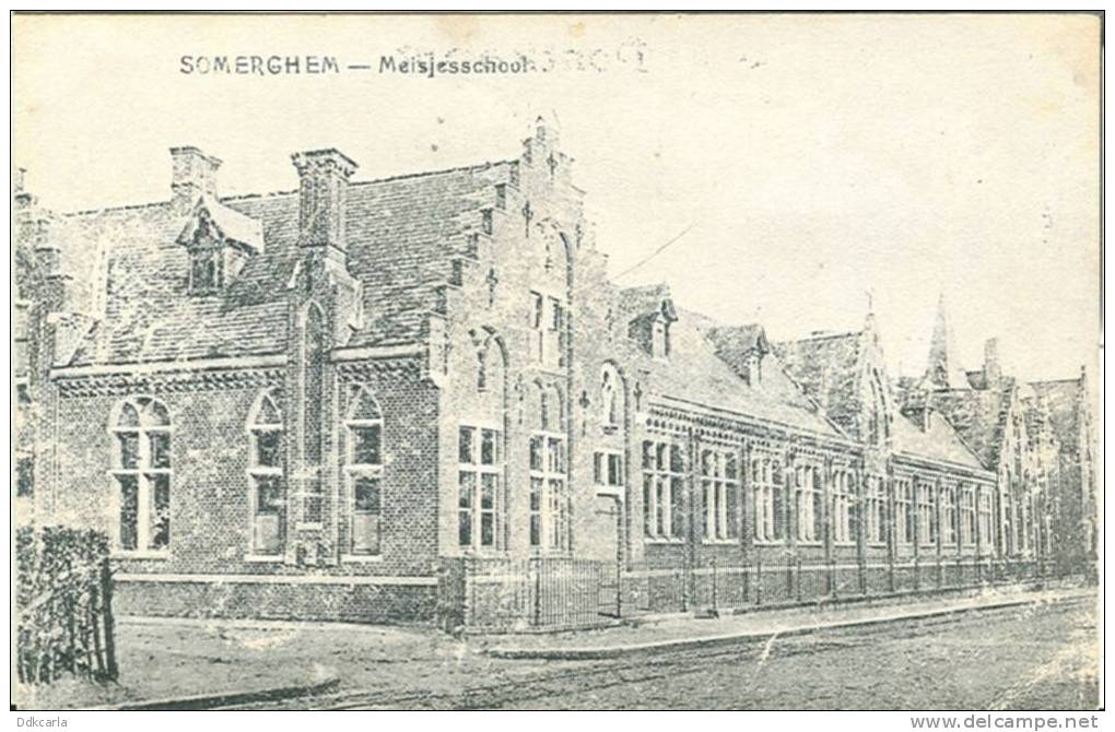 Somerghem - Meisjesschool - Zomergem