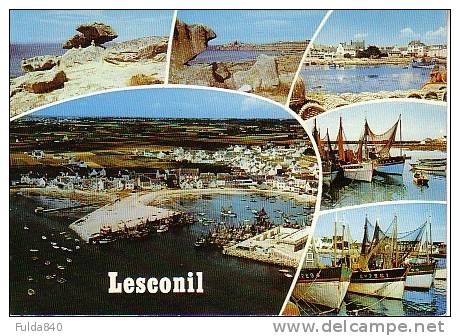 CPM.  LESCONIL.  Ports Bretons.   1976. - Loctudy