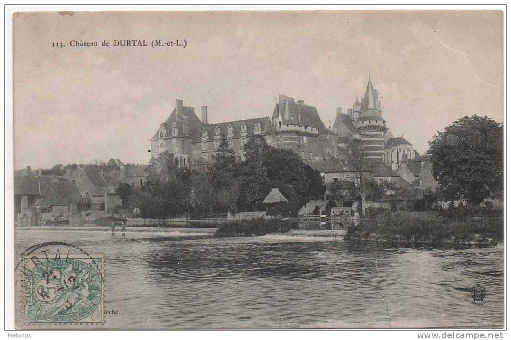 *** DEPT 49 / CHATEAU DE DURTAL *** - Durtal