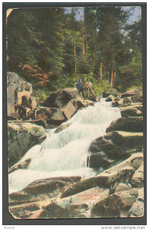 ILSENBURG, ILSEFÄLLE, ILSE WATERFALL, VINTAGE PC - Ilsenburg