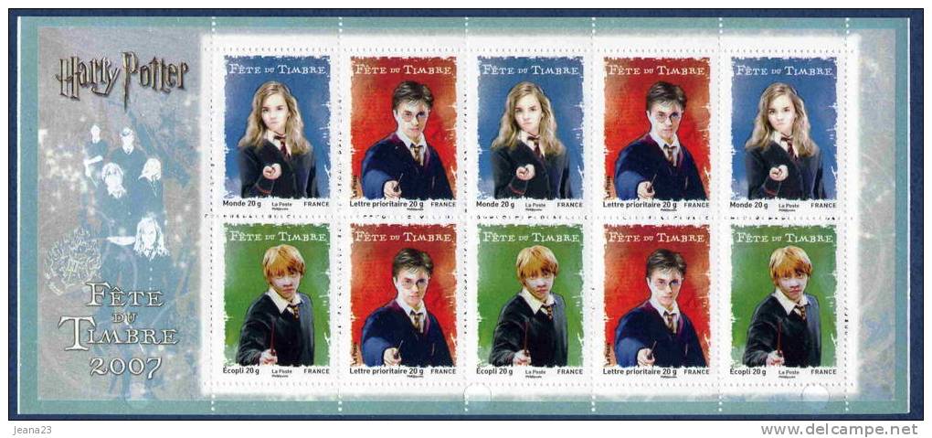 B.-C. 4024a  Carnet Journée Du Timbre : Harry Potter    Neuf ** Non Plié  2007 SP - Tag Der Briefmarke