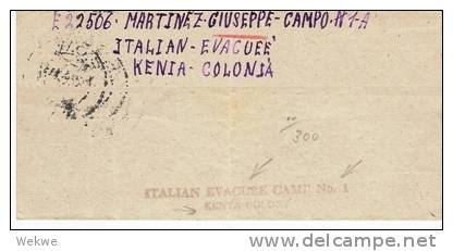 BD084/  ITALIEN -  PoW East. Lager In Kenia Für Italienische Internierte - Other & Unclassified